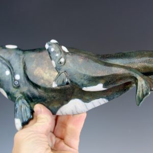 Large Mother Whale and Calf