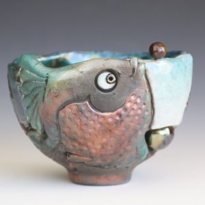 Fish Bowl with Two Fish