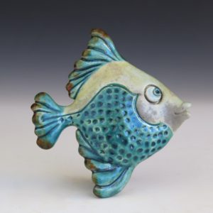 Small Angelfish (swimming right)