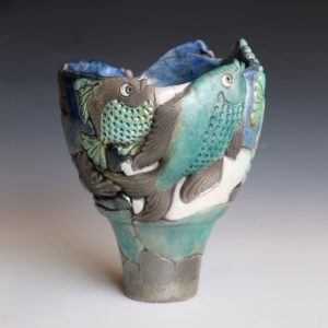 Large Fish Vase #2